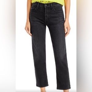 MOTHER Superior Tomcat straight leg jeans, Lies Lies Lies wash, 29